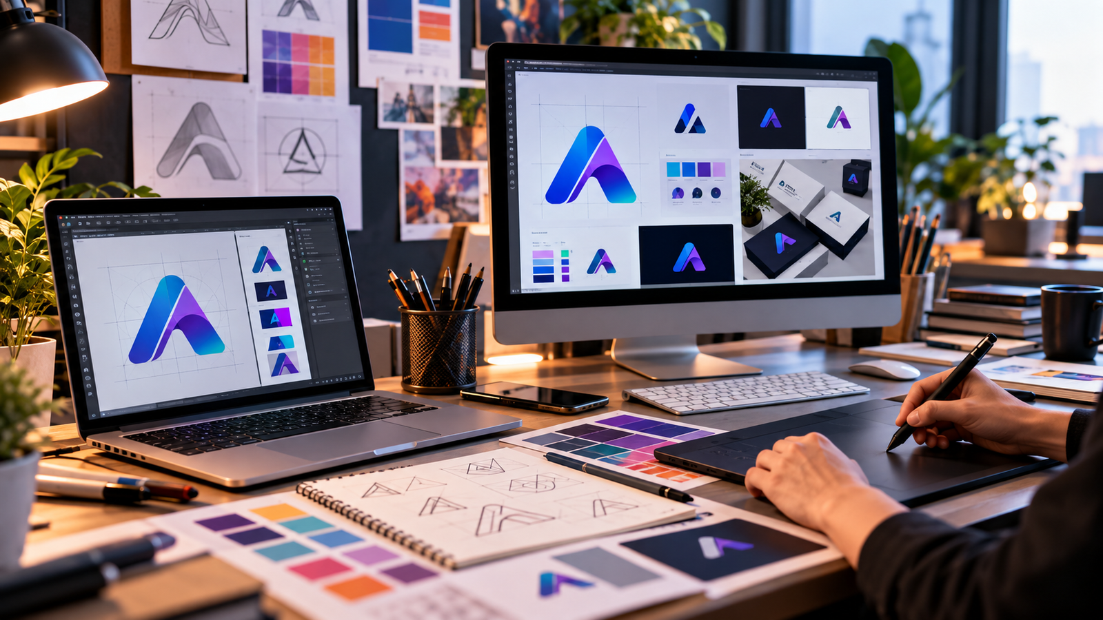 Logo Design & Visual Identity Systems Hyderabad